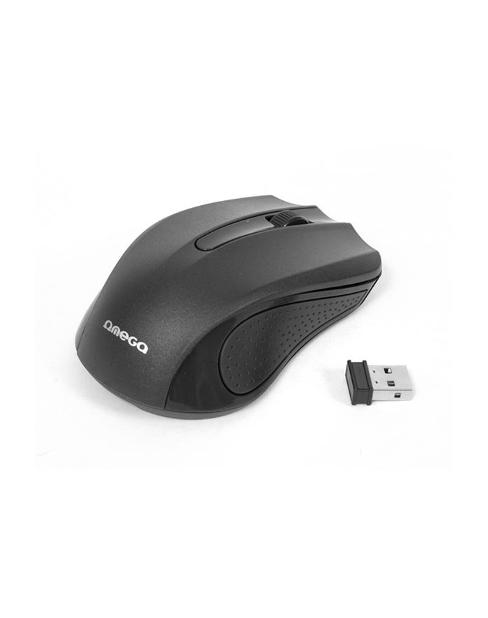 Mysz bezprzewodowa OMEGA OM-419 2,4GHz, 1000DPI, nano USB, czarna główny