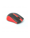 Mysz optyczna OMEGA OM-05, 1000DPI, USB, czarno-czerwona - nr 2