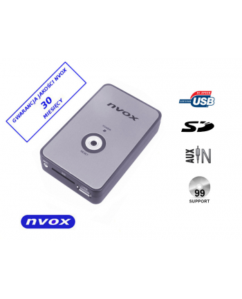 NVOX Zmieniarka cyfrowa emulator MP3 USB SD HYUNDAI 8PIN