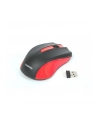 Mysz bezprzewodowa OMEGA OM-419 2,4GHz, 1000DPI, nano USB, czarno-czerwona - nr 4