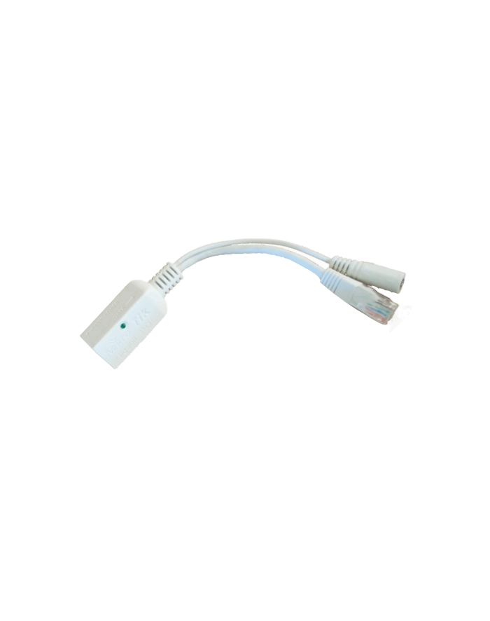 Mikrotik RBGPOE Gigabit PoE adapter with shielded connectors, supports 9-48V PoE główny