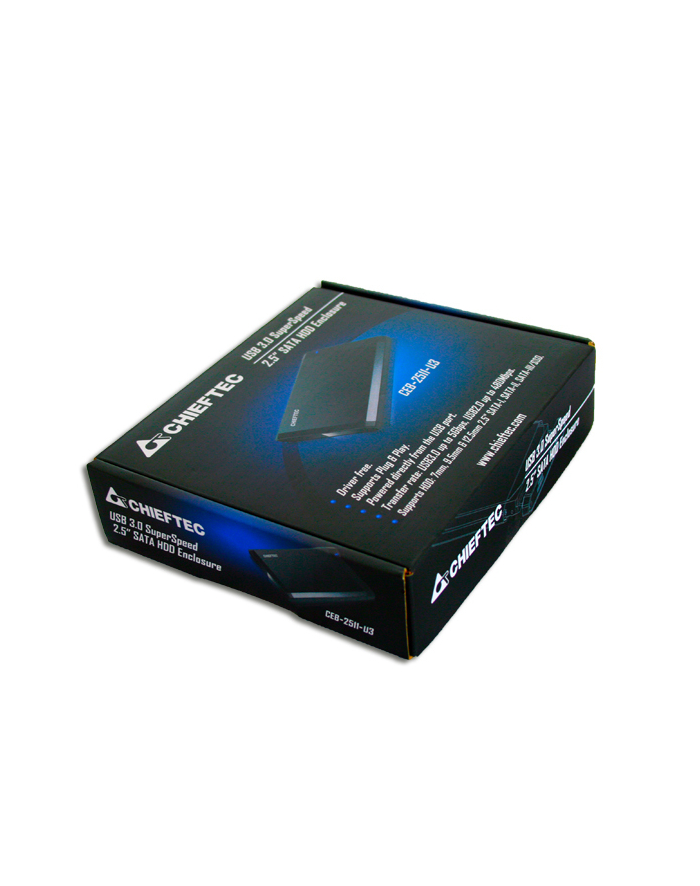 OBUDOWA CHIEFTEC CEB-2511-U3 2 5  USB3.0 CZARNA główny