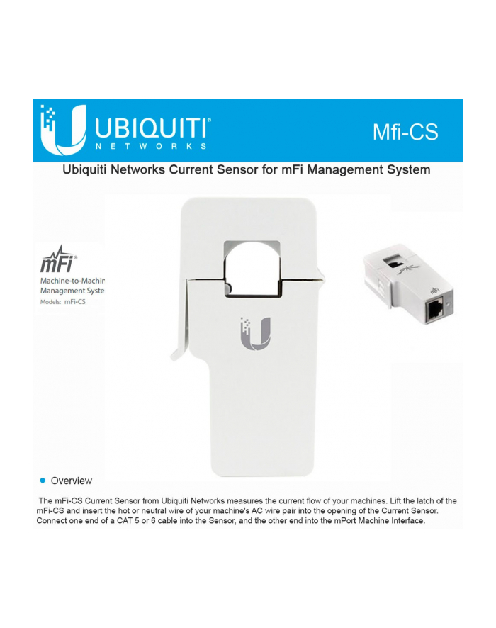 Ubiquiti Networks Ubiquiti mFi-CS Current Sensor główny