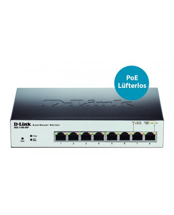 D-Link 8-Port PoE Gigabit EasySmart Switch