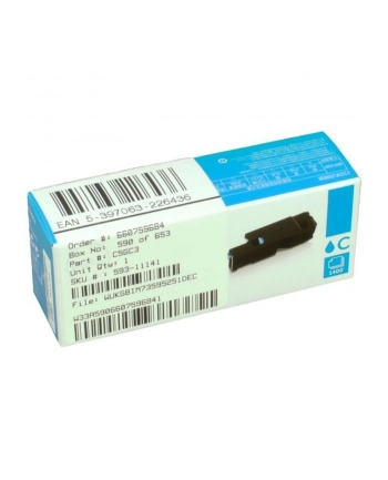 Toner Dell cyan C17XX, 1250/135X, 1,4 k