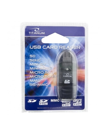 Titanum Czytnik Kart SDHC/MicroSDHC TA101K (SDHC Pen Drive)