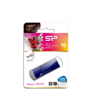 Silicon Power BLAZE B05 16GB USB 3.0 Navy Blue nr 1