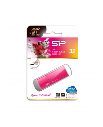 Silicon Power BLAZE B05 32GB USB 3.0 Sweet Pink nr 1