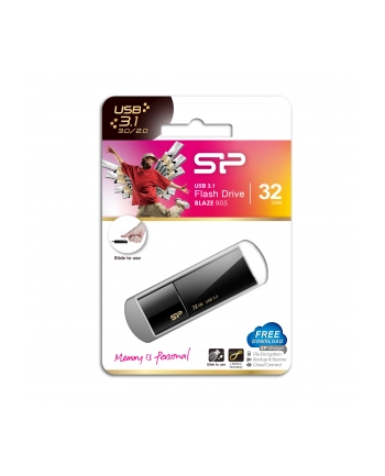 Silicon Power BLAZE B05 32GB USB 3.0 Classic Black nr 1