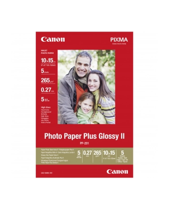 CANON PRINTERS Canon PAPER PP-201 10X15 5SH