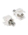 Moduł Keystone RCA(F)->RCA(F) Biały (pozłacane styki) - nr 5