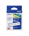 BROTHER TAŚMA LAMINOWANA 9MM/8M CZARNY NA BIAŁYM - nr 44