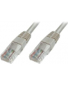 Patch cord U/UTP kat.5e PVC 7m szary - nr 16