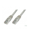 Patch cord U/UTP kat.5e PVC 7m szary - nr 1
