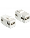 Moduł Keystone USB 2.0 A(F)A(F) - nr 5