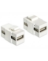 Moduł Keystone USB 2.0 A(F)A(F) - nr 7
