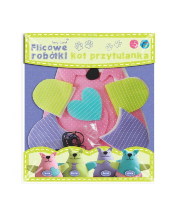 STNUX Przytulanka Kot Mela z Sercem