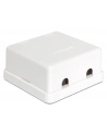 Obudowa montażowa Keystone Biała (2 porty) - nr 10