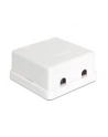 Obudowa montażowa Keystone Biała (2 porty) - nr 28