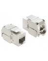 Keystone Gniazdo RJ45(F)->LSA (Cat.6a ekranowany) - nr 25