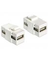 Moduł Keystone USB 2.0 A(F)A(F) - nr 10