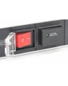 Listwa zasilająca PDU 19', 1U, 7 gniazd, moc: 16A, 4000W, aluminiowa, włącznik, zabezp. przeciwprzepięciowe, 2m - nr 26