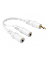 Delock Adapter Mini Jack(M) 4Pin -> Mini Jack(F)x2 20cm - nr 9
