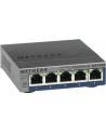 Netgear ProSafe Plus 5-Port Gigabit Desktop Switch,  (management via PC utility) - nr 101