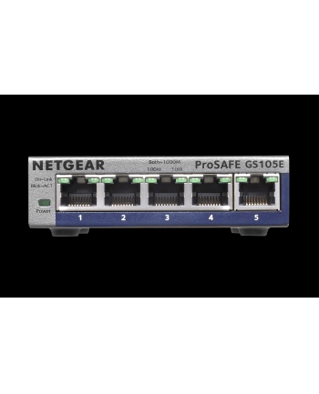 Netgear ProSafe Plus 5-Port Gigabit Desktop Switch,  (management via PC utility)