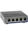 Netgear ProSafe Plus 5-Port Gigabit Desktop Switch,  (management via PC utility) - nr 110