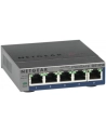 Netgear ProSafe Plus 5-Port Gigabit Desktop Switch,  (management via PC utility) - nr 120