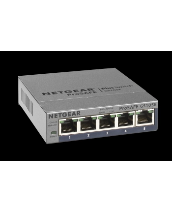 Netgear ProSafe Plus 5-Port Gigabit Desktop Switch,  (management via PC utility) nr 1