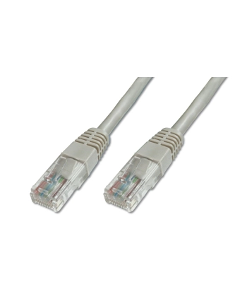 Patch cord U/UTP kat.5ePVC 1,0m szary nr 2