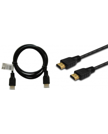 SAVIO CL-01 Kabel HDMI 1,5m, czarny, złote końcówki, v1.4 hi