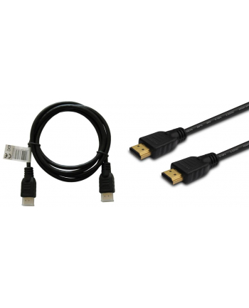 Kabel HDMI SAVIO CL-08 5m, czarny, złote końcówki, v1.4 high