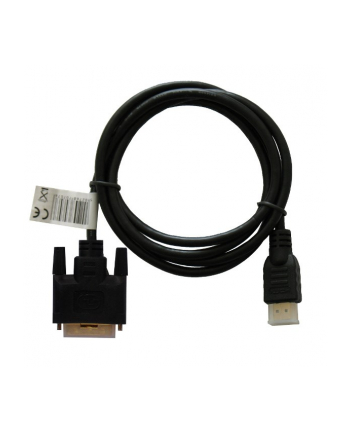 Kabel HDMI SAVIO CL-10 19pin męski - DVI 18+1 męski 1,5m, cz