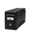 UPS POWER WALKER LINE-I 650VA 2xSCHUKO RJ11 USB LCD - nr 1