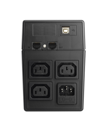 UPS POWER WALKER LINE-I 800VA 3xIEC RJ11/45 IN/OUT USB LCD