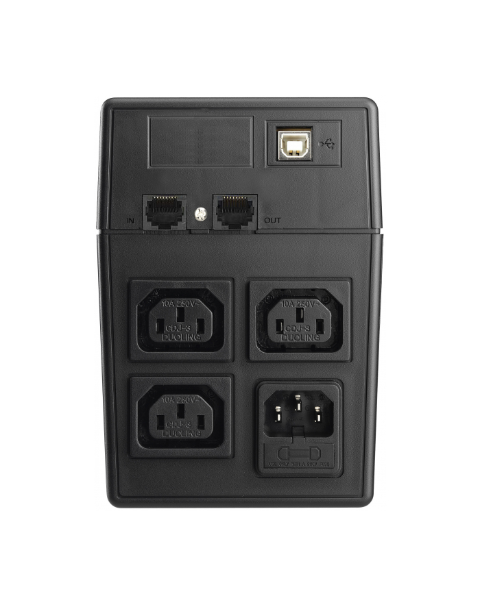 UPS POWER WALKER LINE-I 800VA 3xIEC RJ11/45 IN/OUT USB LCD główny