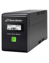 UPS POWER WALKER LINE-I 800VA 3xIEC RJ11/45 IN/OUT USB LCD - nr 29