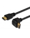 Kabel HDMI SAVIO CL-04  1,5m, czarny, KĄTOWY, złote końcówki - nr 8