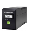 UPS POWER WALKER LINE-I 800VA 3xIEC RJ11/45 IN/OUT USB LCD - nr 19