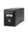 UPS POWER WALKER LINE-I 600VA 3xIEC RJ11/45 USB LCD - nr 14
