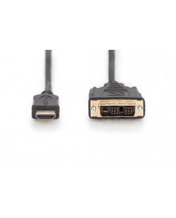Kabel połącz. HDMI Highspeed 1.3 Typ A/DVI-D(18+1), M/M 2m nr 2