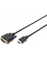 Kabel połącz. HDMI Highspeed 1.3 Typ A/DVI-D(18+1), M/M 2m - nr 32