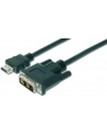 Kabel połącz. HDMI Highspeed 1.3 Typ A/DVI-D(18+1), M/M 2m - nr 35