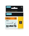 ETYK. RHINO WINYL 12mm CZARNY/POMARANCZ   18435 - nr 12