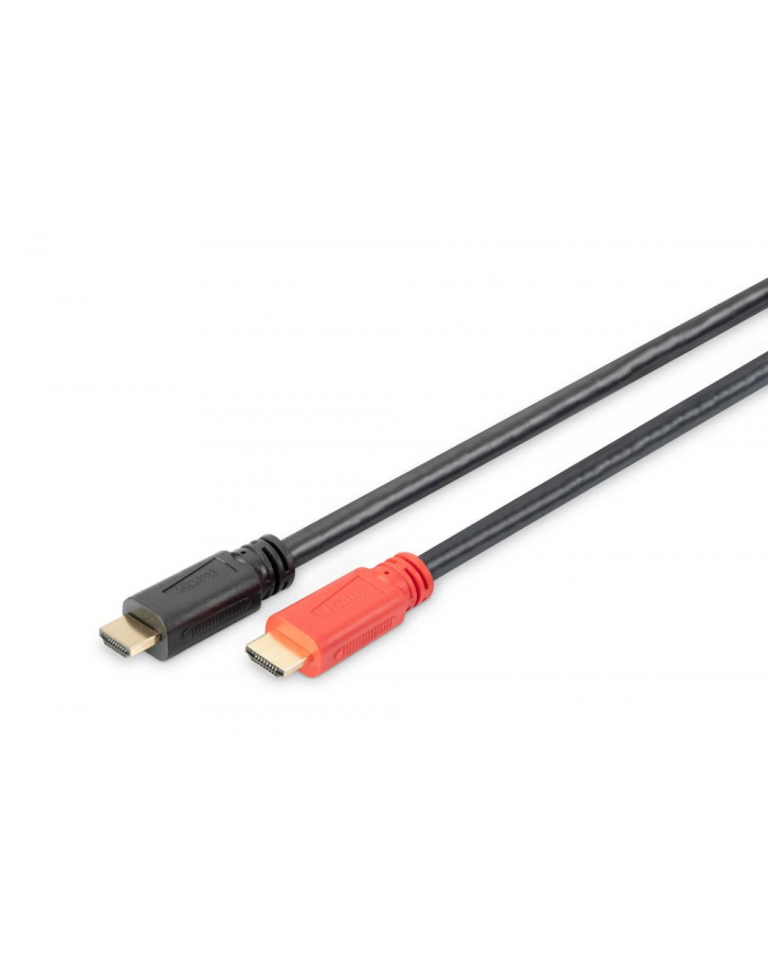 Kabel HDMI z wzmacniaczem, HDMI A /M (wtyk)                      - HDMI A /M (wtyk) 15m standard 1.4 czarny. główny