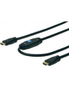 Kabel HDMI z wzmacniaczem, HDMI A /M (wtyk) - HDMI A /M          (wtyk) 20m standard 1.4 czarny. - nr 7