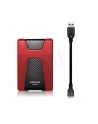 Adata DashDrive Durable HD650 1TB 2.5'' USB3.0 Red - nr 2